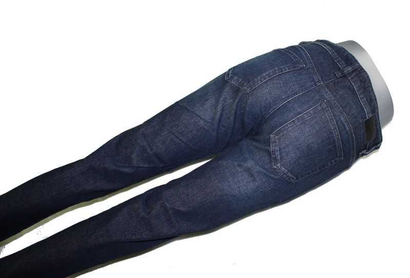 Damskie jeansy Diesel D-Rifty Slim niski stan granat nowe oryg.W31/L32