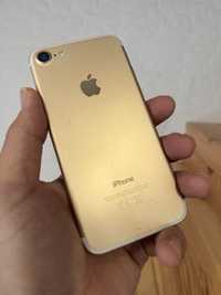 iPhone 7  (branco/dourado)
