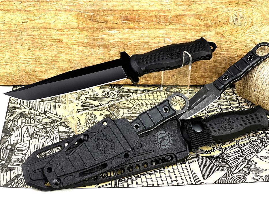 Комплект тактичних ножів. Нож танто и метательный