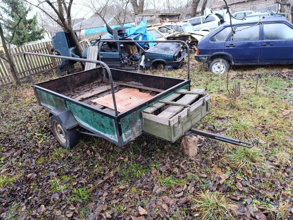 Причіп до мінітрактора