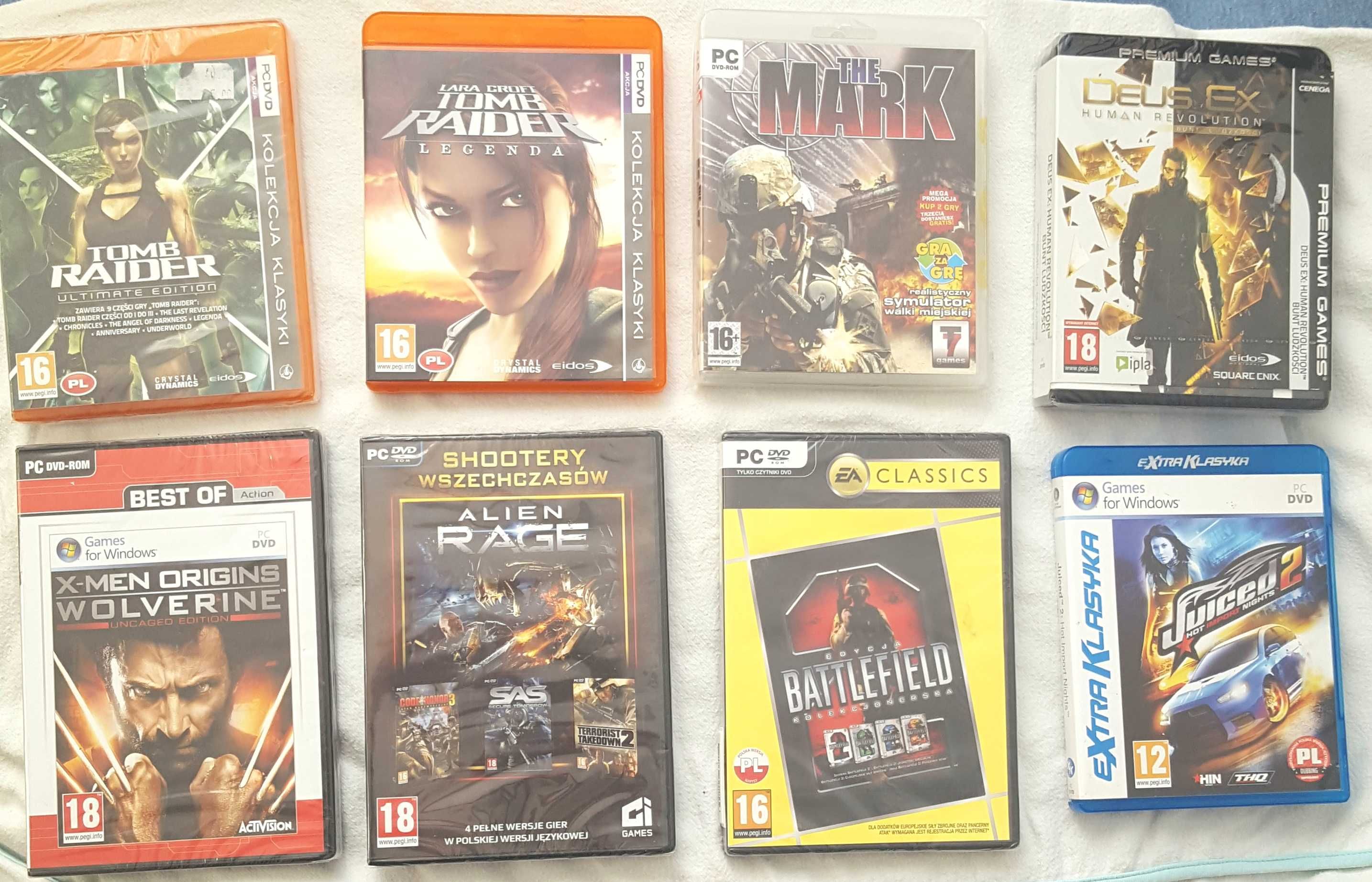 Gry na xbox 360; PS 3; Nintendo DS; PC