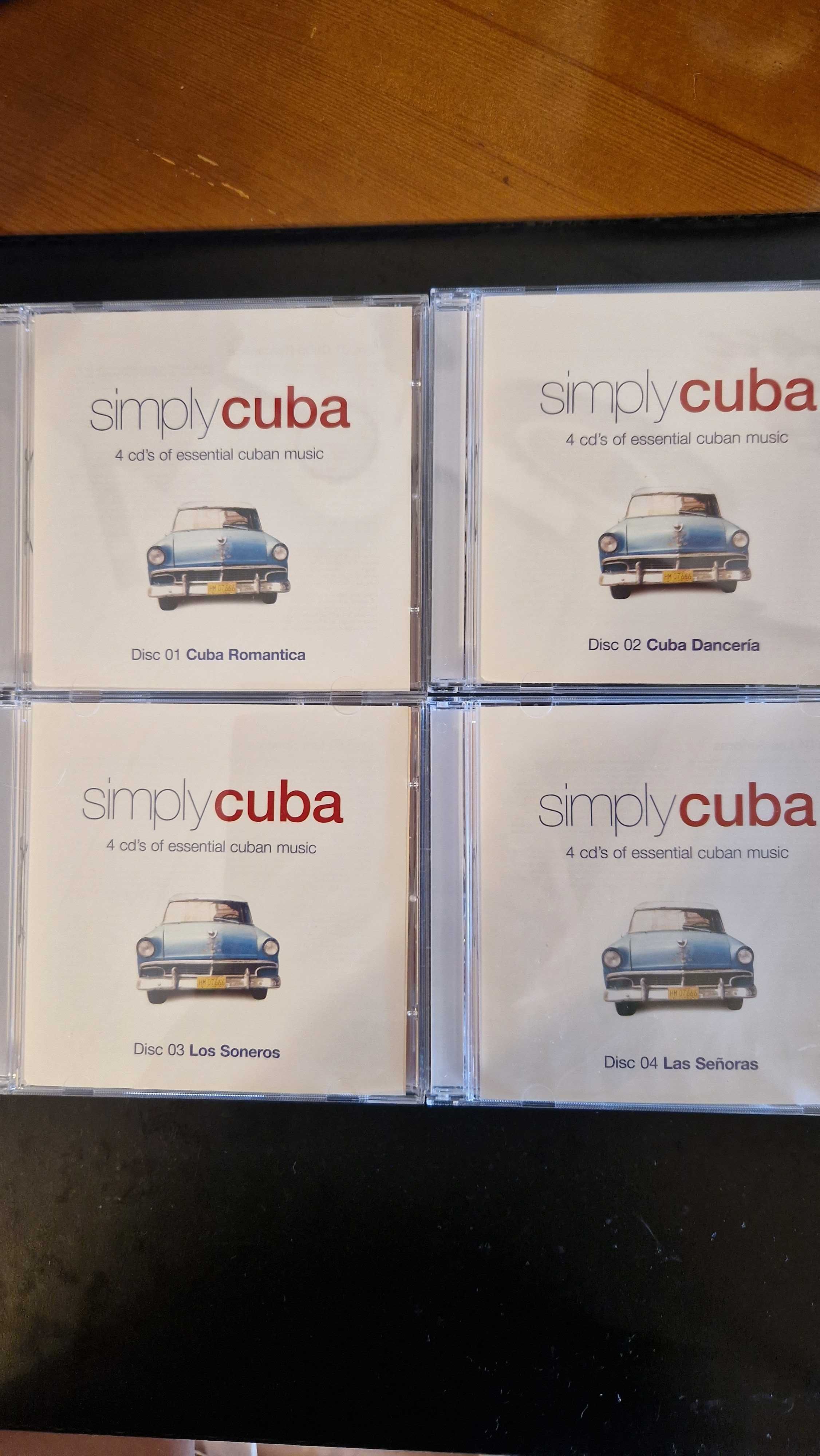 simply cuba - 4 cd z muzyką kubańską