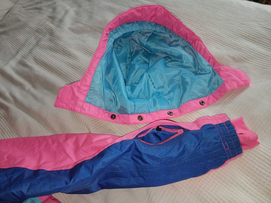 Kurtka zimowa 158/164 narciarska wodo i wiatroszczelna IDEALNA