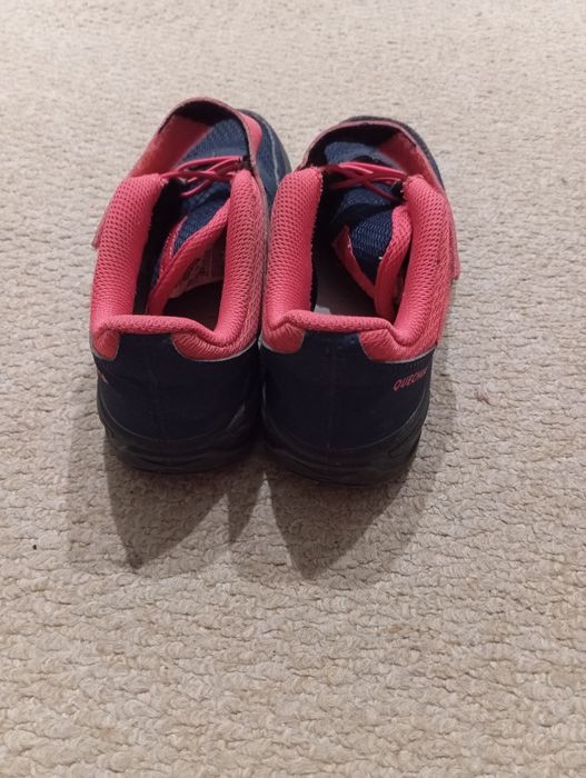 Buty trekkingowe, dziewczęce, Decathlon, Quechua, 32