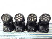 Głowy Led Wash Shehds 7x18w RGBWA+UV