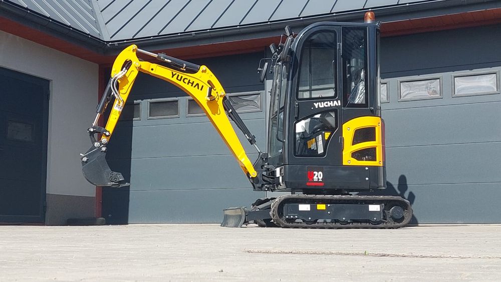 Minikoparka Yuchai YC18, 1800kg , Yanmar, 2 biegi, Promocja