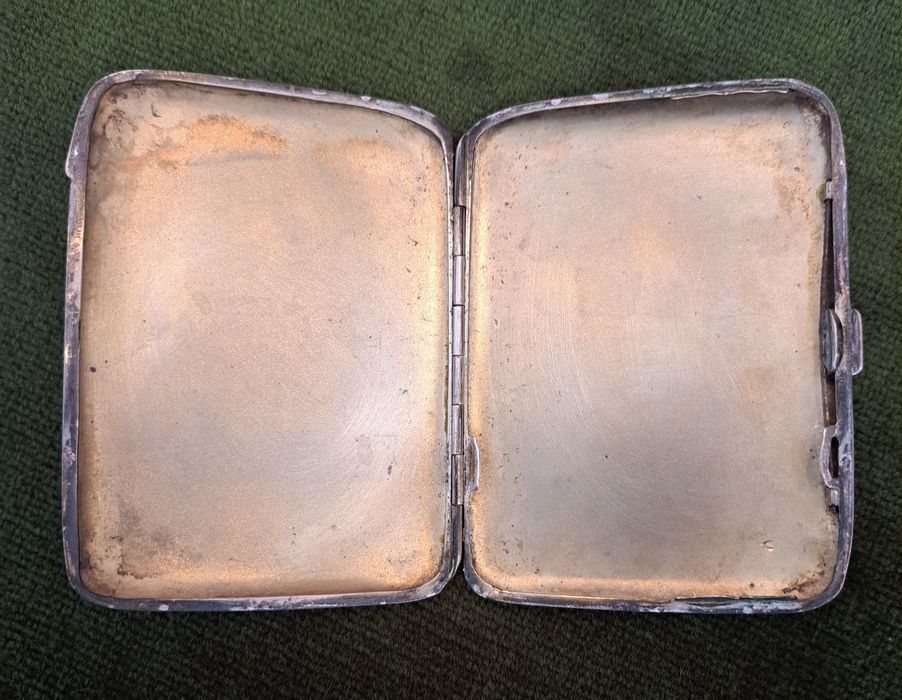 Porta cartões antigo em prata