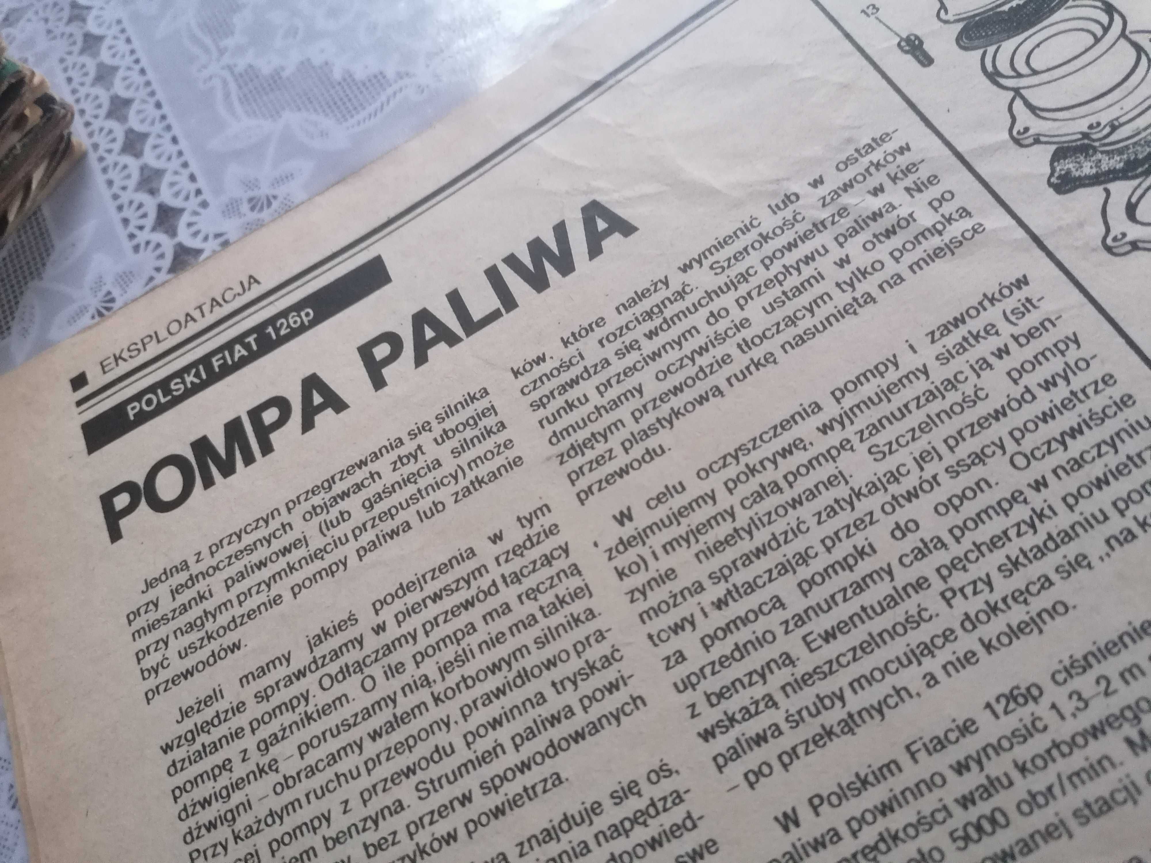 Gazeta MOTOR targi poznańskie Star maluch Syrena PRL FSO kllasyk