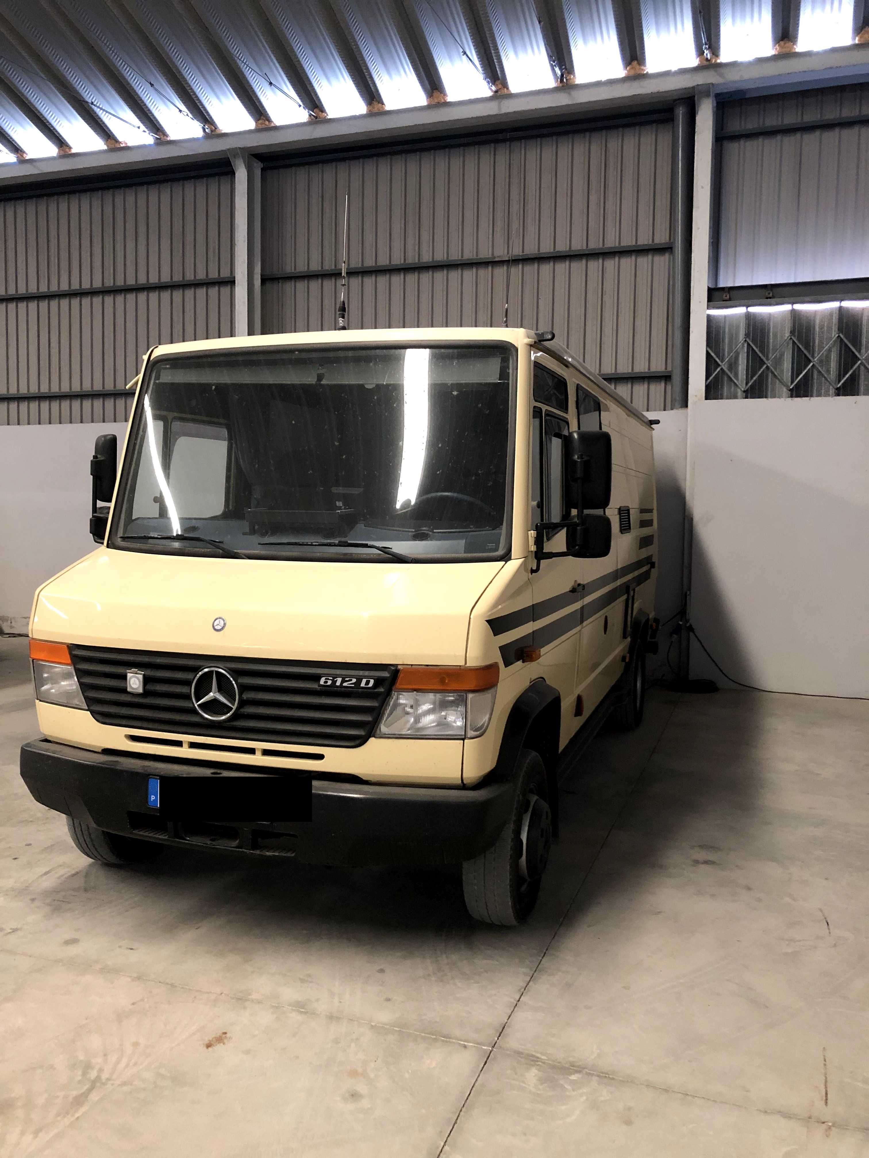 Mercedes Vario 612D - 2.9Turbo - Autocaravana de livrete