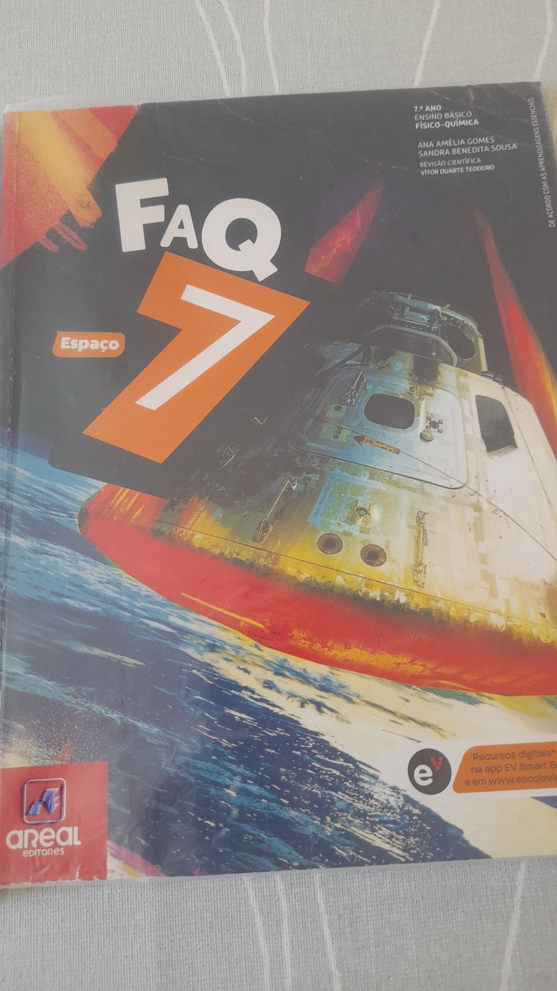 Livros Escolares Físico- Química 7. ANO  " FAQ 7"