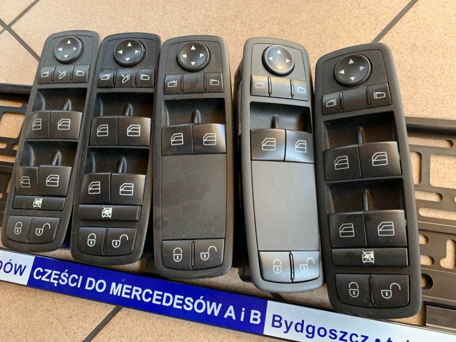 Mercedes B klasa W245 A klasa W169 przycisk przełącznik szyb panel