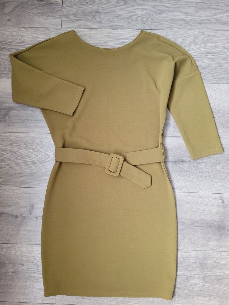 Sukienka khaki Mohito 36