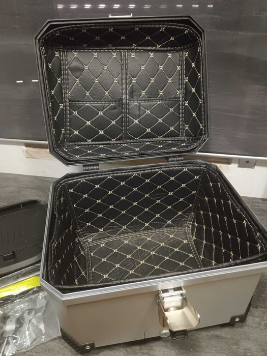 TopCase moto universal 45 litros cinza