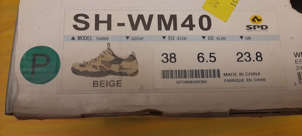 Buty shimano 38 mtb spd jak nowe