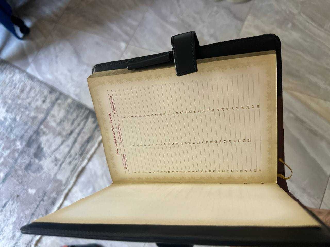 Дизайнерский шкіряний блокнот "Святий Георгій" Privelege Handmade