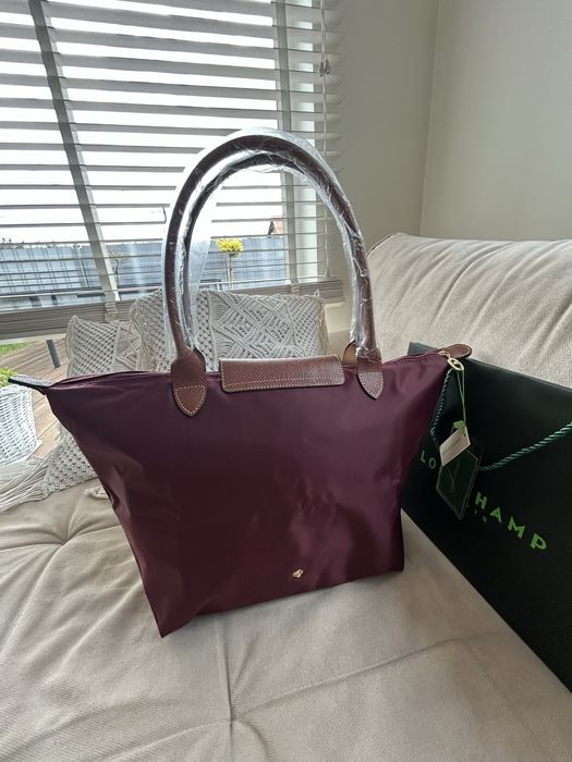 Torebka Longchamp Burgund L