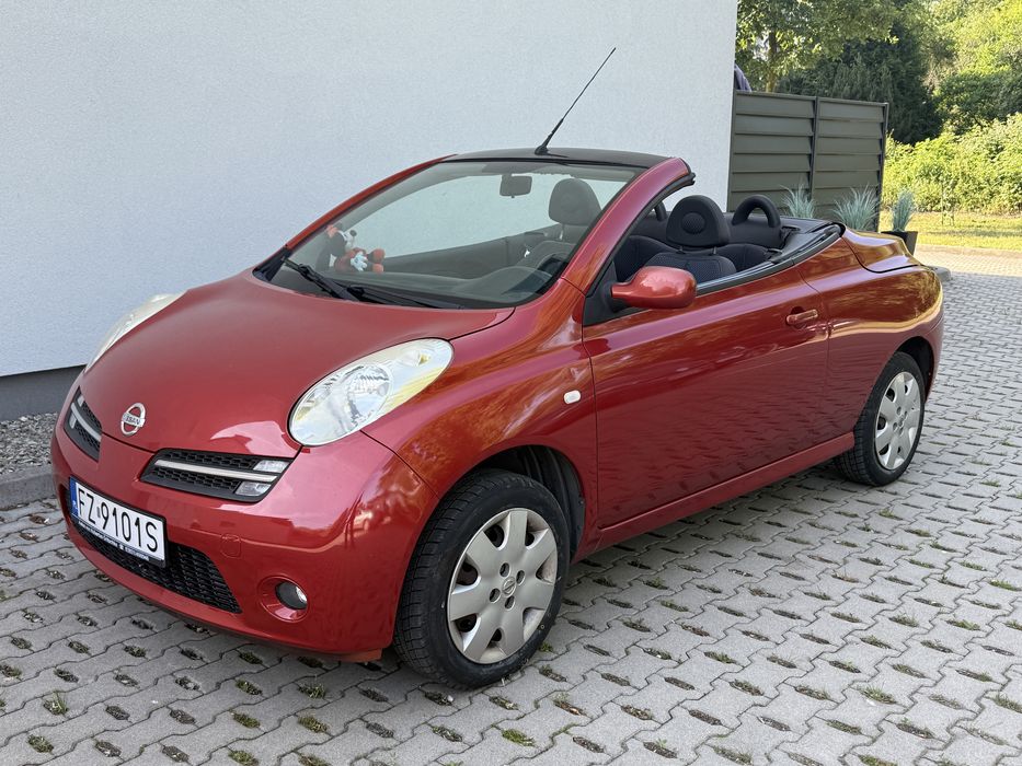 Nissan Micra Cabrio 2008r klima elektryka mega zadbany