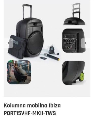 Kolumna mobilna Ibiza