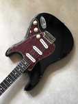 Haar Trad S Stratocaster 2023 Black Relic Roasted Flame Maple!