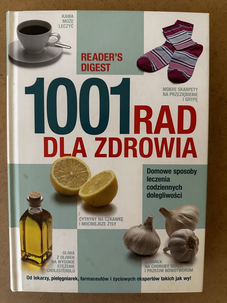 ,,1001 Rad dla zdrowia’’ książka, poradnik.