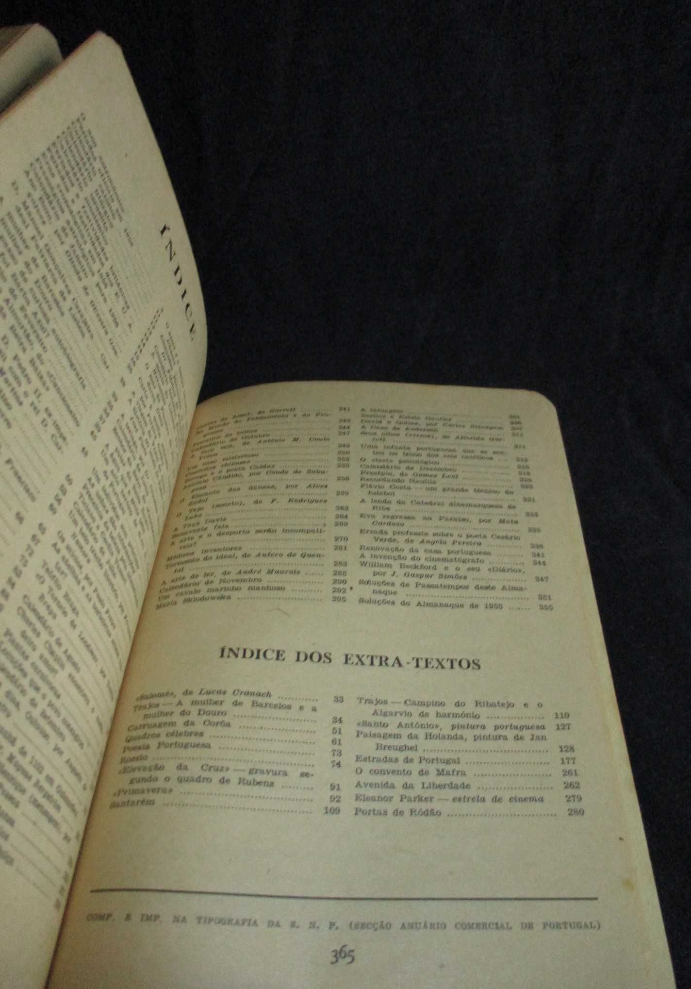 Livro Almanaque Diário de Notícias 4º Ano 1956