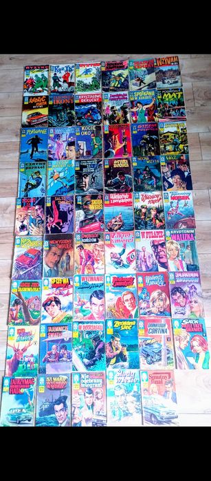 Kapitan Żbik. Pierwsze wydanie! Komplet,53 cz .