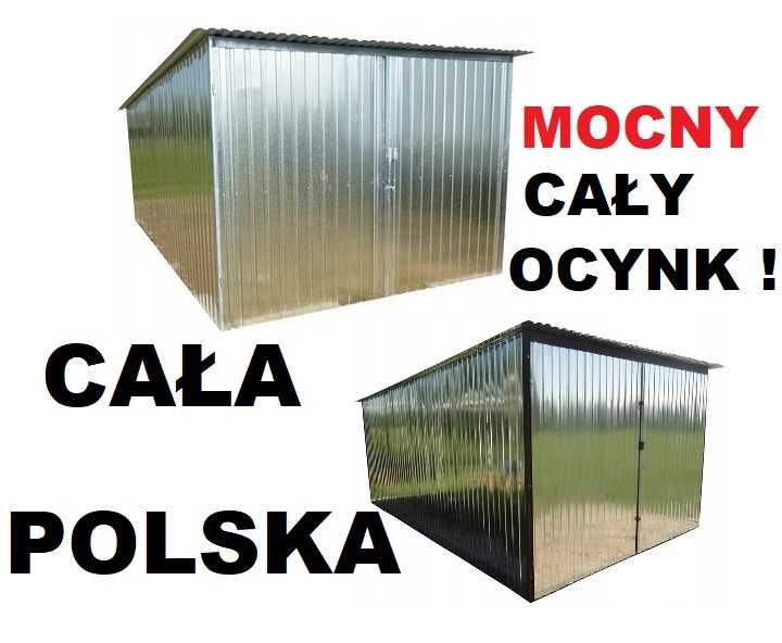 Blaszak Garaż blaszany Garaże Blaszaki CAŁA POLSKA szybki termin RATY