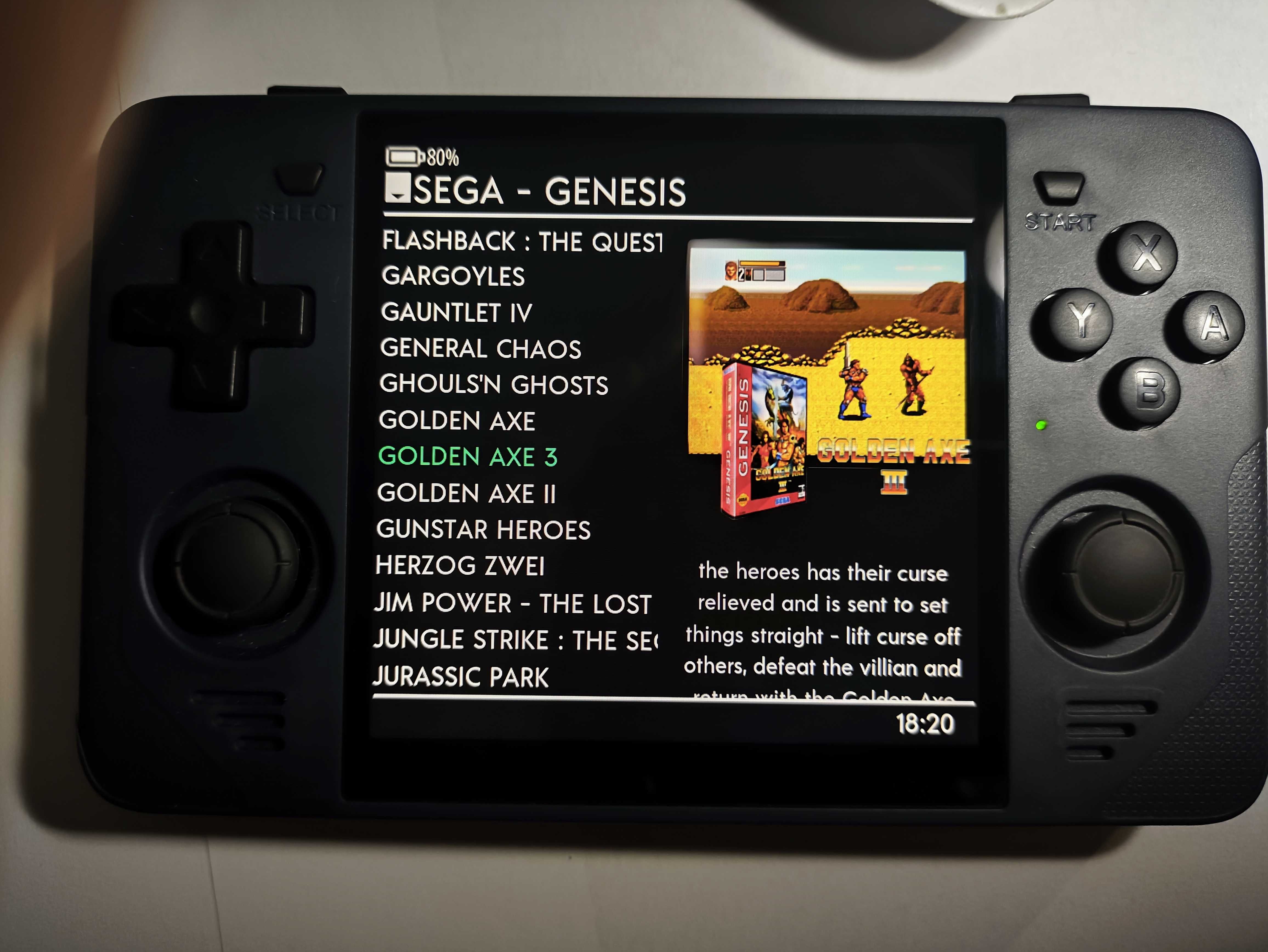 Powkiddy RGB30 ігрова ретро консоль