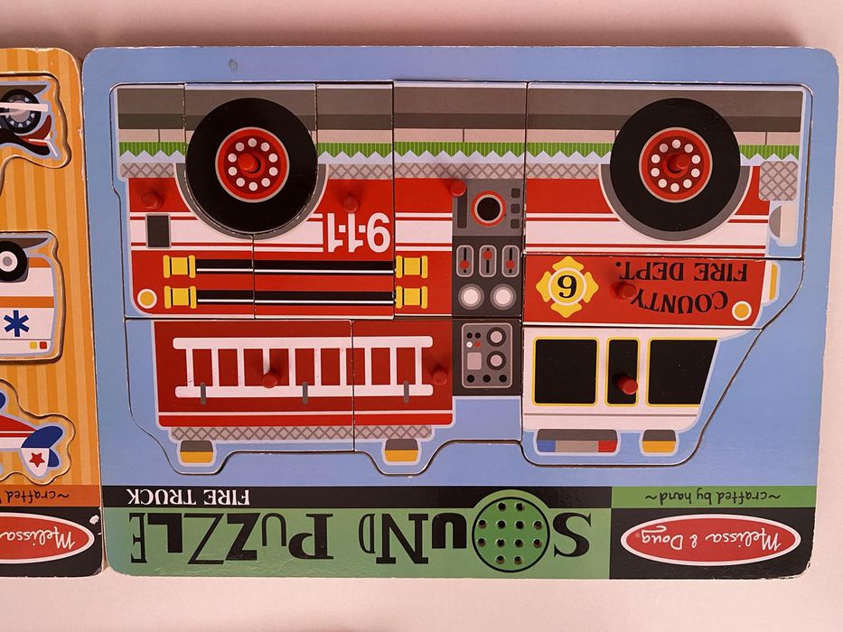 Магнитные пазлы трёх видов