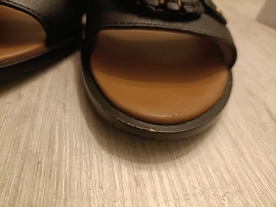 Klapki skórzane See By Chloé