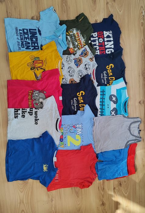 Ogromna paczka ubranek chłopięcych r 92