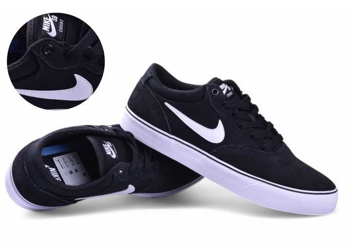 Buty Męskie Trampki Nike SB CHRON 2 czarne -001 r.43 wys.24h