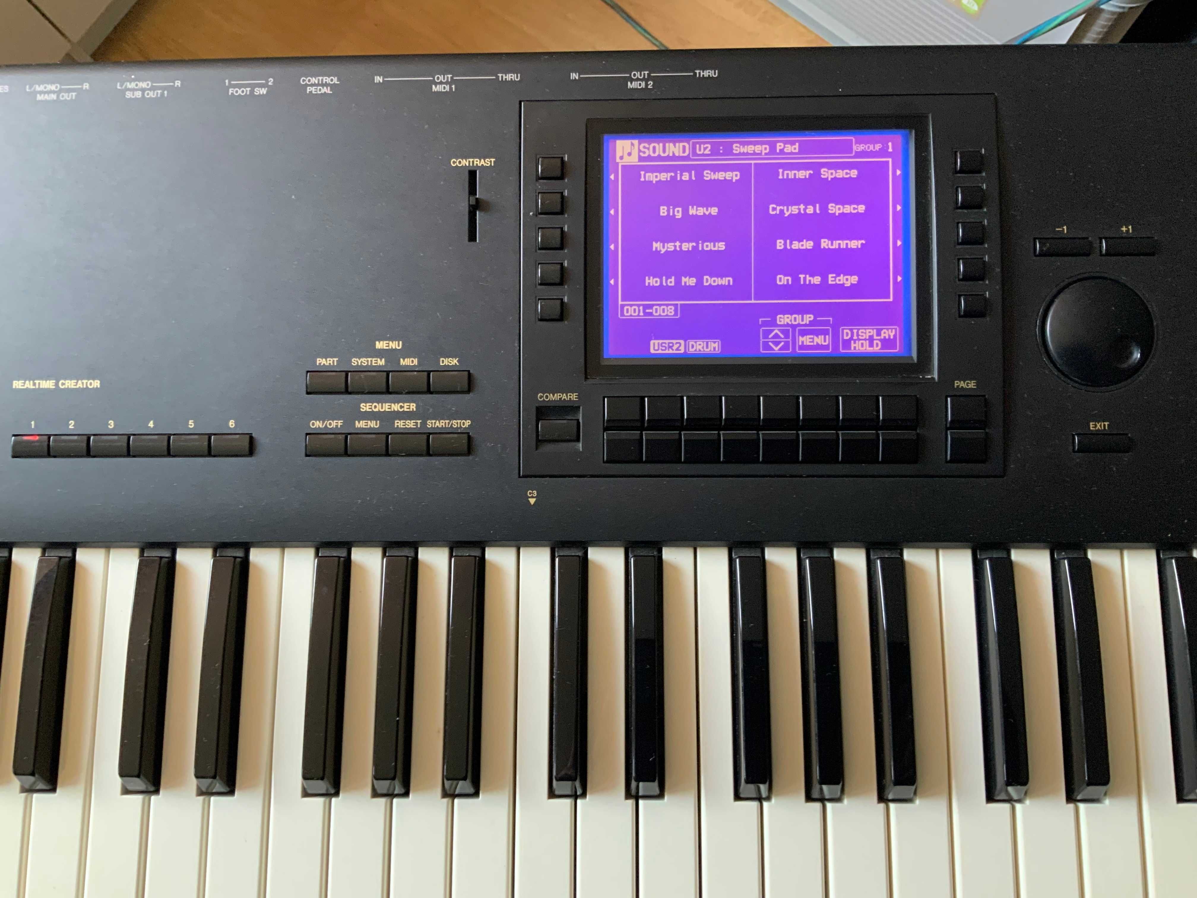 Syntezator SX-WSA1 - bardzo rzadki i unikalny - WSA-1