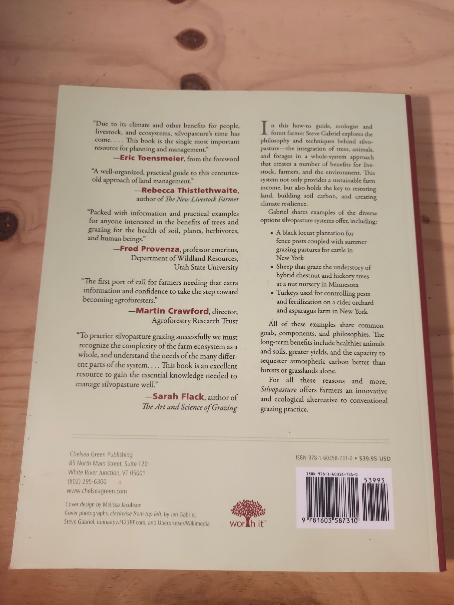 Silvopasture de Steve Gabriel (Inglês)