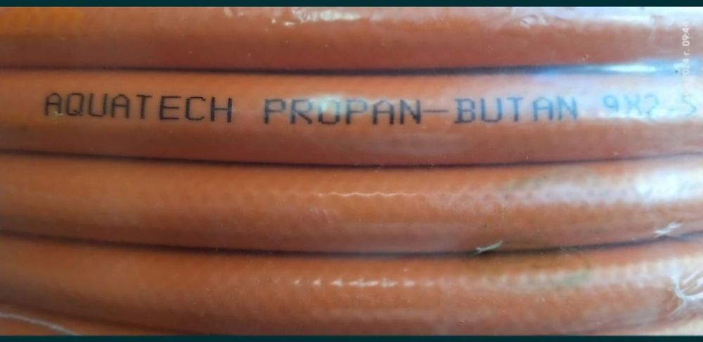 Шланг газовий PROPAN-BUTAN 9x2.5.,20 bar