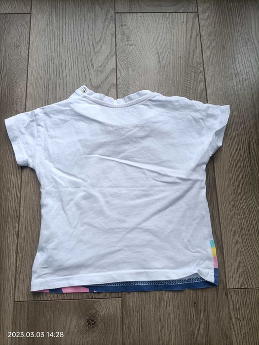 Bluzka z krótkim rękawkiem Fred & Flo rozm. 6-9M