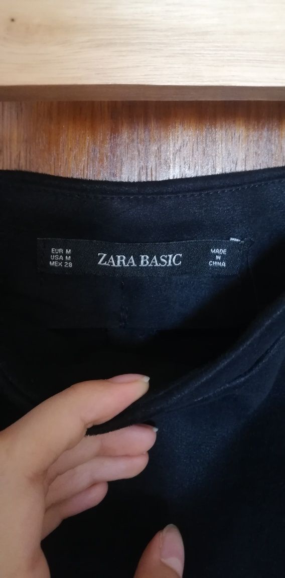 Calções pretos da Zara