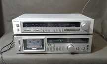TOSHIBA ,AUREX amplituner,deck stereo vintage