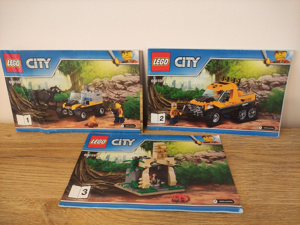 LEGO City 60159 - Misja półgąsienicowej terenówki