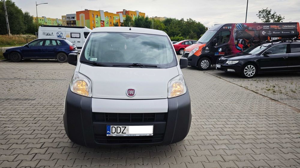 FIAT FIORINO 1.4 2016 BEN+LPG/KLIMA/BOCZNE Drzwi/Biały/Fv 23%/Krajowy