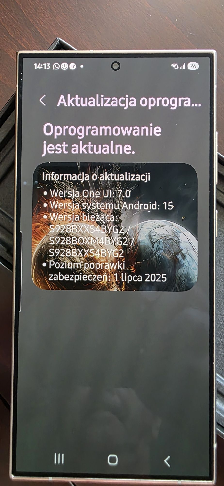 Galaxy S24ultra 512 GB, jak nowy z Watch4,etui, ładowarką 25 W