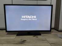 Telewizor 32 cale LED Hitachi z wbudowanym dekoderem HEVC