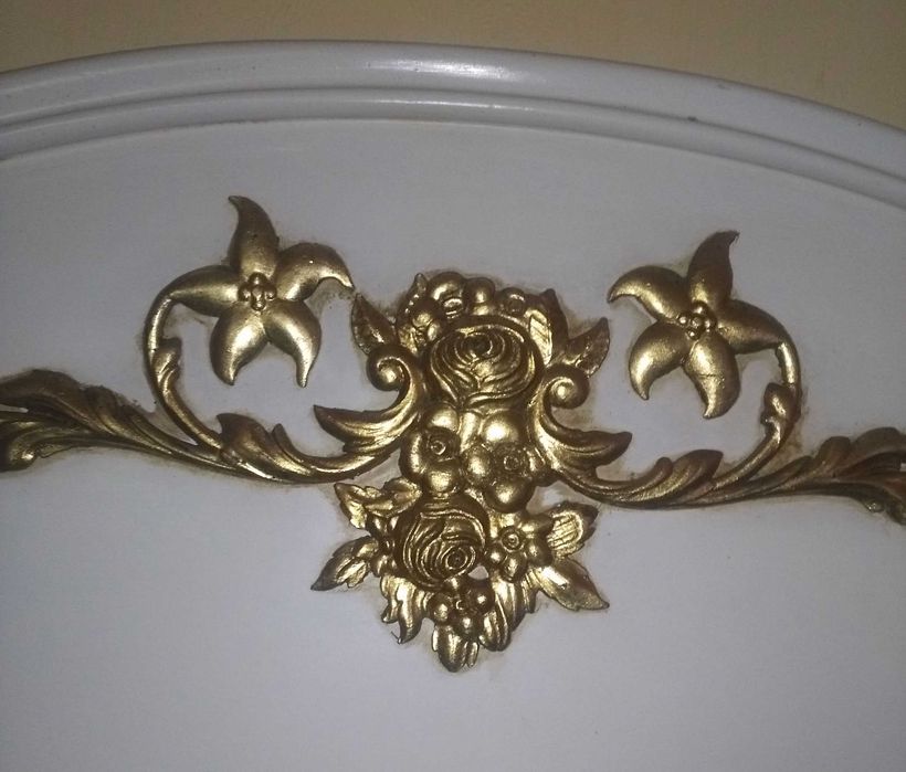 Zestaw MEBLI ANTYCZNYCH do sypialni pozłacanych styl Ludwik Staroć