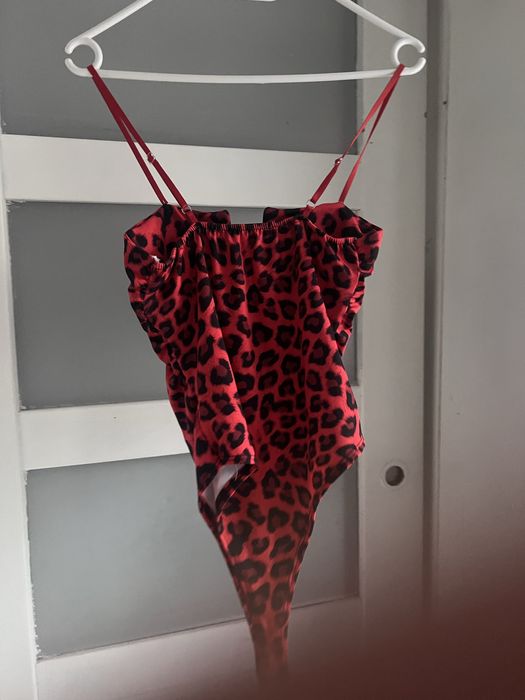 Body damskie czerwone