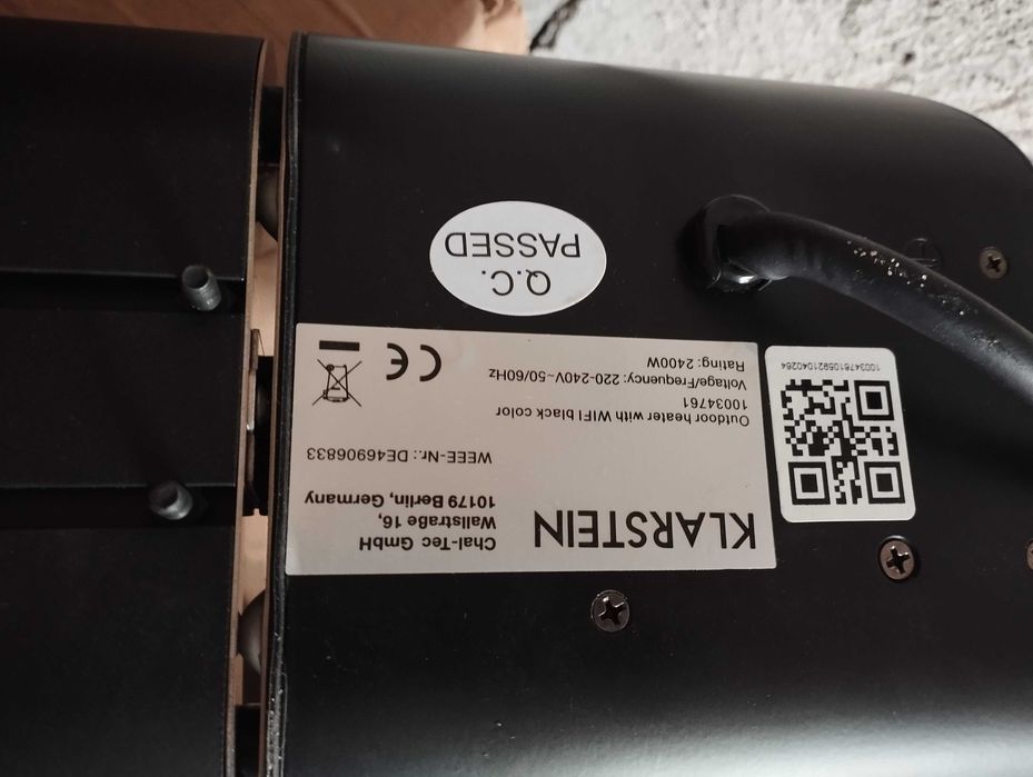 Smartwave Promiennik,grzejnik ,podczerwieni