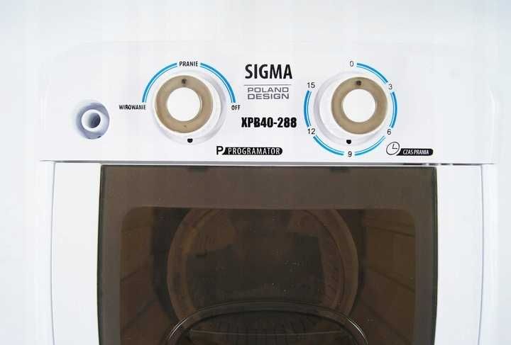 Pralka wirnikowa z wirówką Sigma XPB40-288 idealna do kampera szara