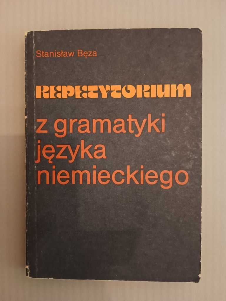 Książka "Repetytorium z gramatyki języka niemieckiego" - Stanisław Bęz