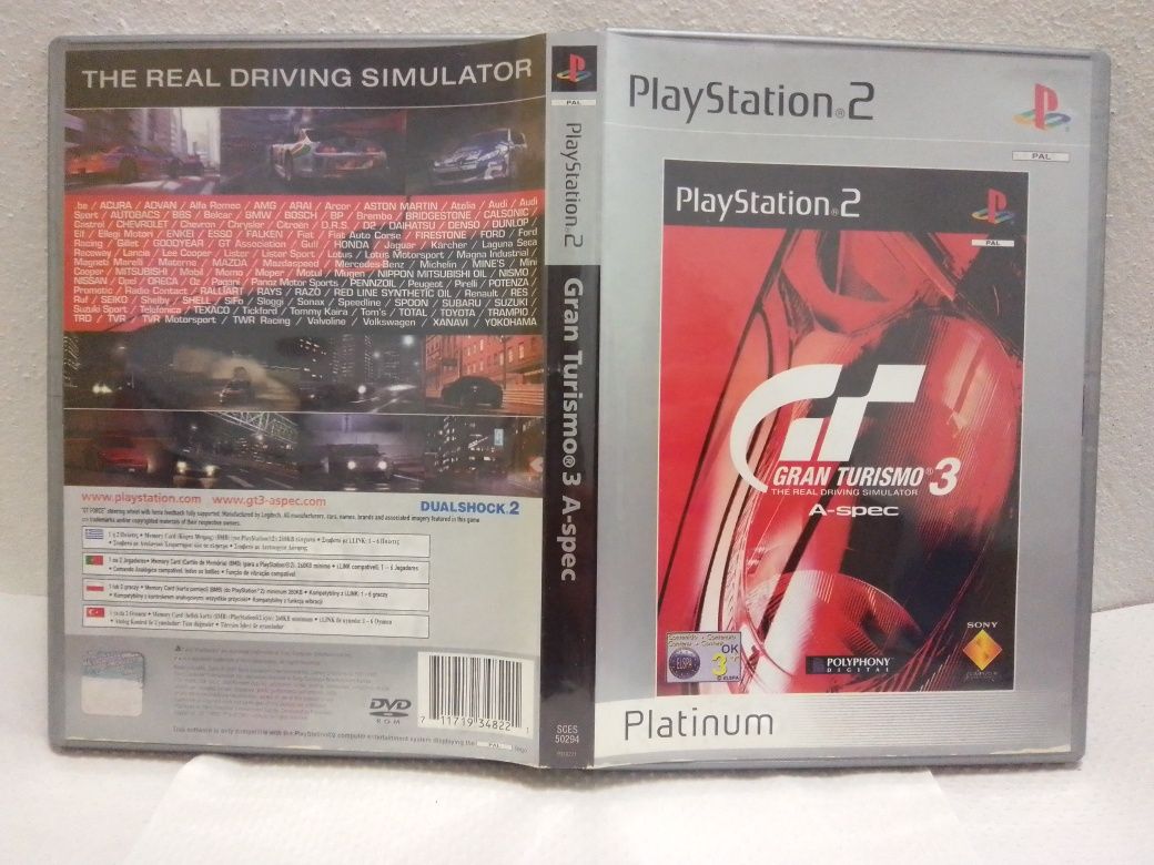 Jogo Gran Turismo 3, para PlayStation 2 PS2