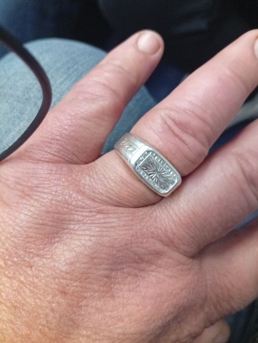 Печатка срібна чоловіча