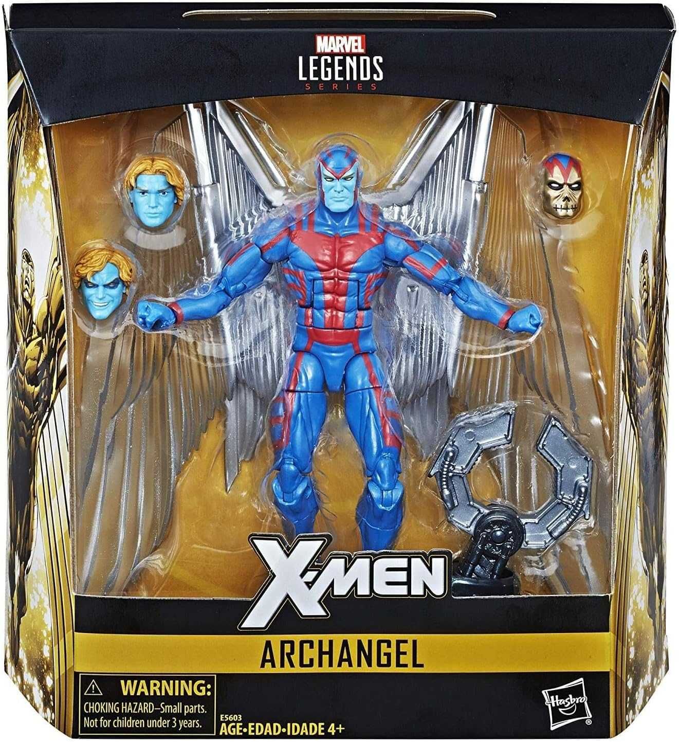 Marvel Legends Archangel Figura de Ação Deluxe